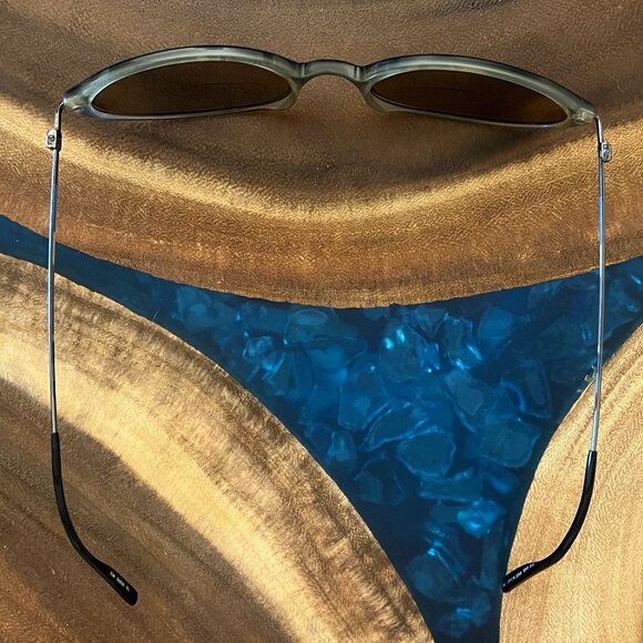 KATE SPADE INGRID Sunglasses Eyeglasses Frames 50-18-135 Black / Ivory (ITALY) - Picture 6 of 14